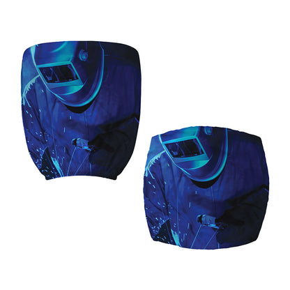 Industrial Welder Print Office Chair Cover
