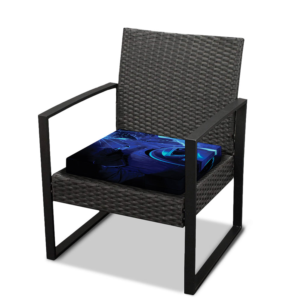 Industrial Welder Print Outdoor Seat Cushion Cover