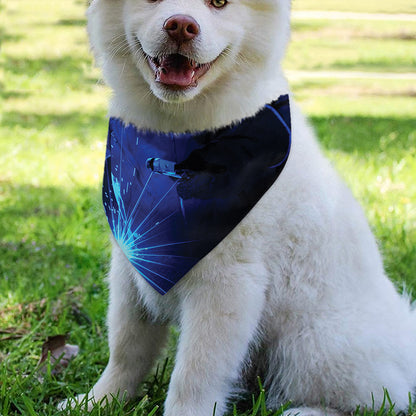 Industrial Welder Print Over The Collar Dog Bandana