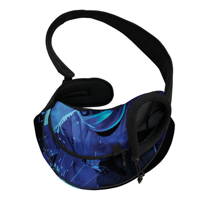 Industrial Welder Print Pet Sling Carrier