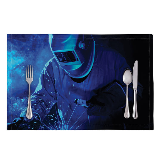 Industrial Welder Print Placemat