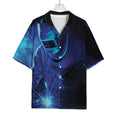 Industrial Welder Print Rayon Hawaiian Shirt