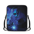 Industrial Welder Print Rectangular Crossbody Bag