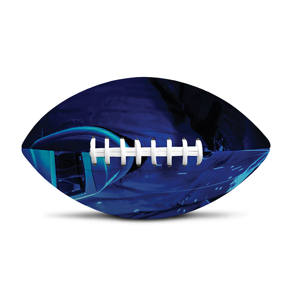 Industrial Welder Print Rugby Ball
