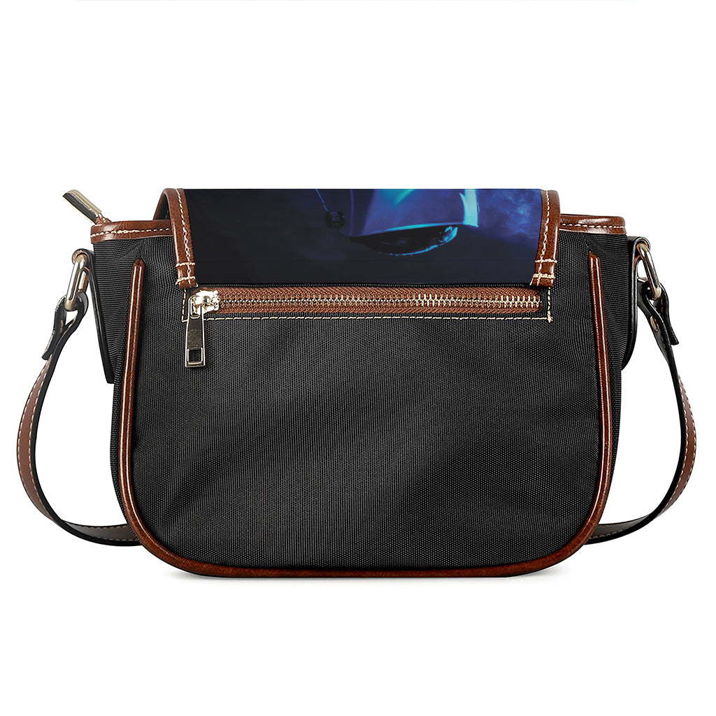 Industrial Welder Print Saddle Bag