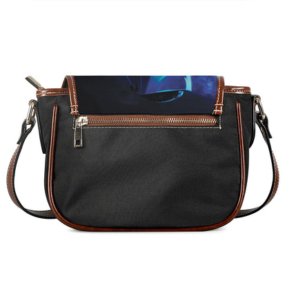 Industrial Welder Print Saddle Bag