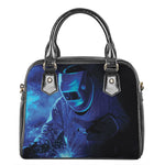 Industrial Welder Print Shoulder Handbag