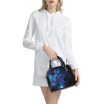Industrial Welder Print Shoulder Handbag
