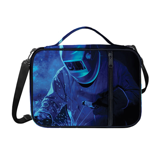 Industrial Welder Print Shoulder Strap Bible Bag