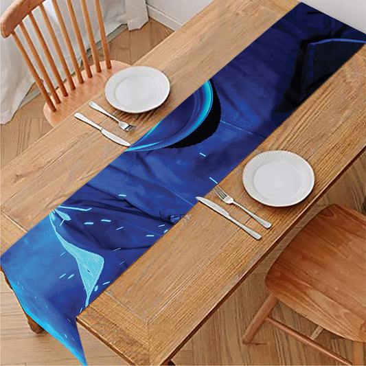 Industrial Welder Print Table Runner