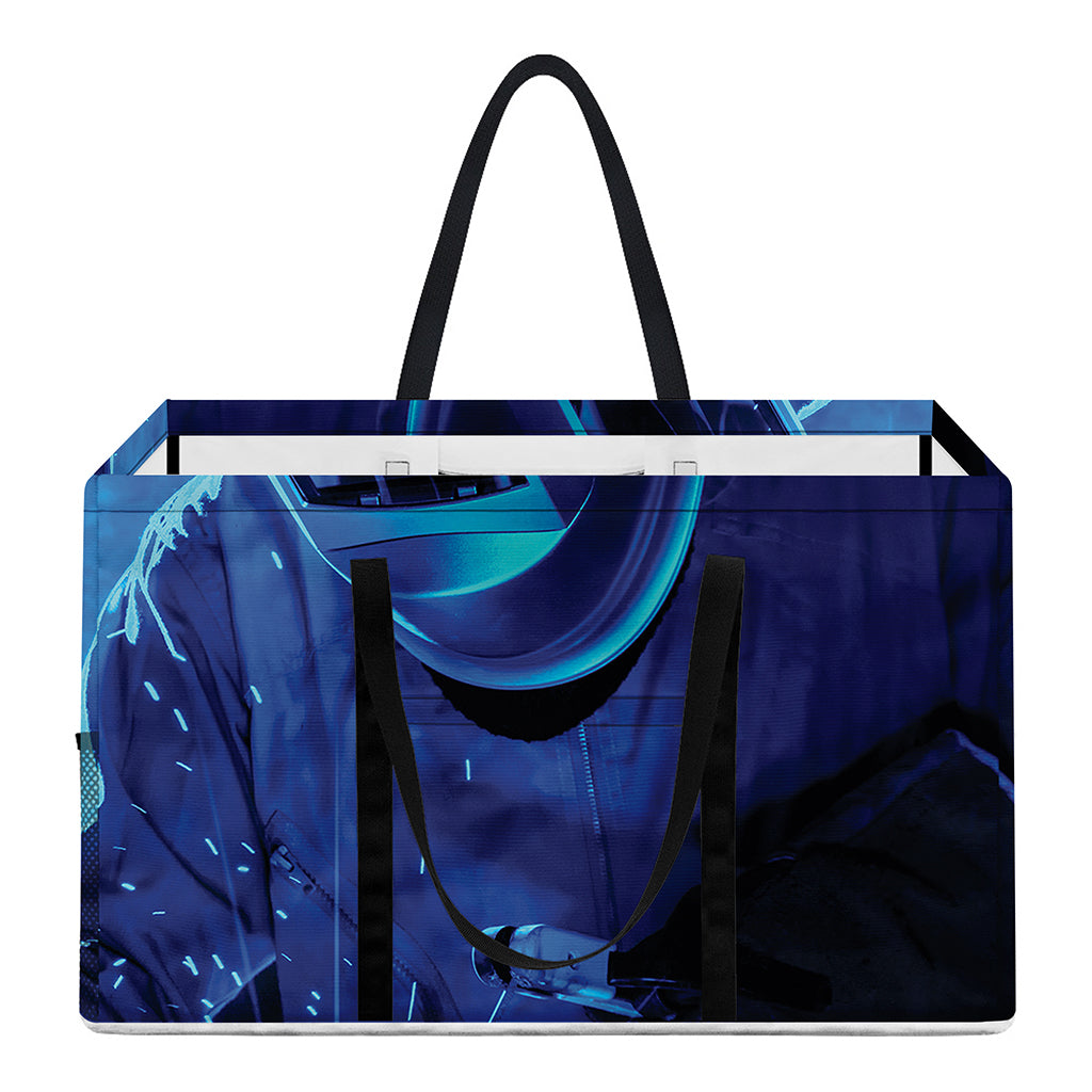Industrial Welder Print Utility Tote Bag