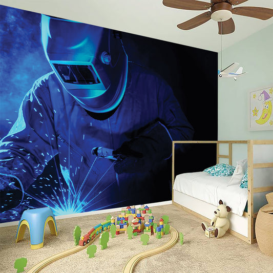 Industrial Welder Print Wall Sticker