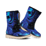 Industrial Welder Print Winter Boots