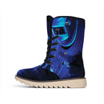 Industrial Welder Print Winter Boots