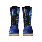Industrial Welder Print Winter Boots