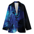 Industrial Welder Print Women's Cotton Blazer