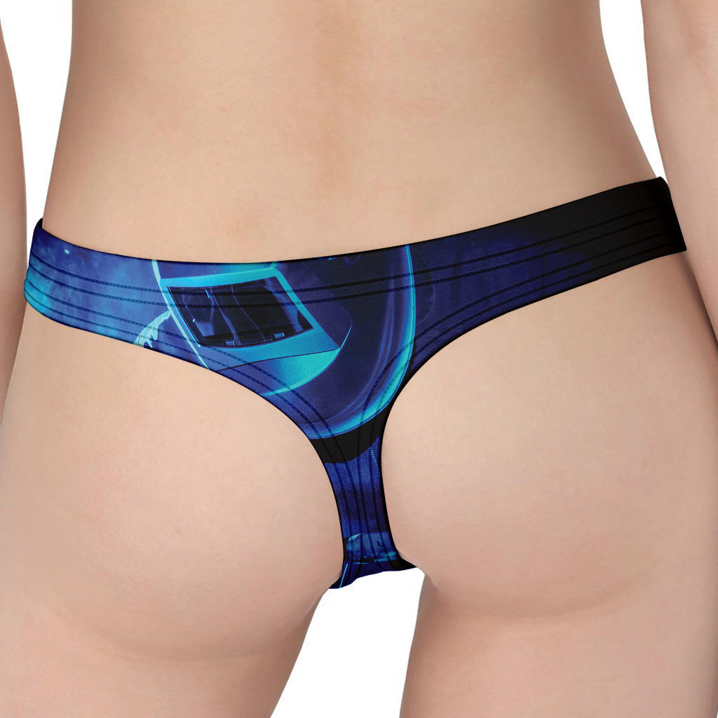 Industrial Welder Print Women's Thong