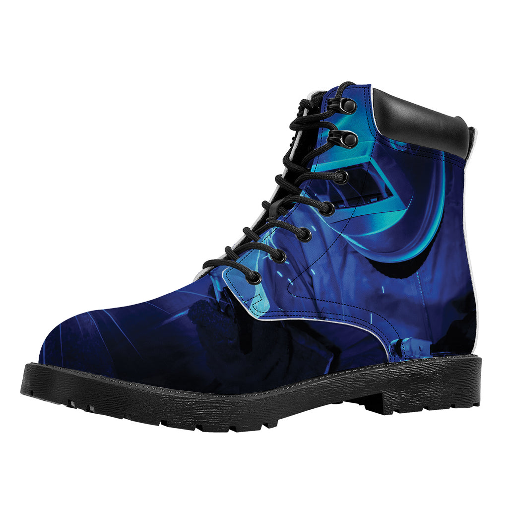 Industrial Welder Print Work Boots