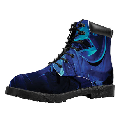 Industrial Welder Print Work Boots