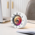 Infinite Fractal Print Alarm Clock