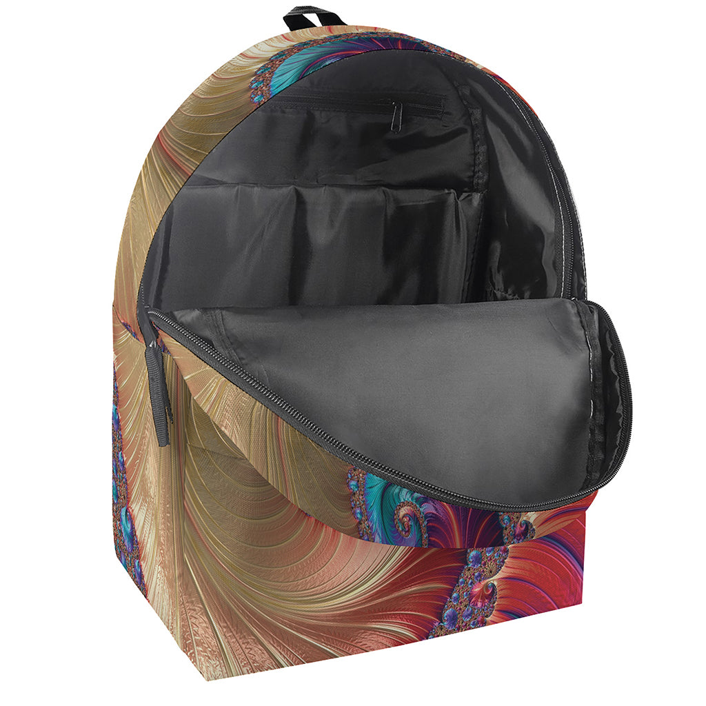 Infinite Fractal Print Backpack