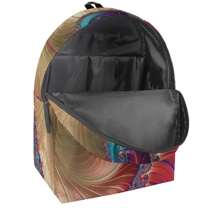 Infinite Fractal Print Backpack