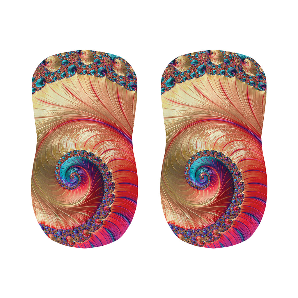 Infinite Fractal Print Bar Stool Covers