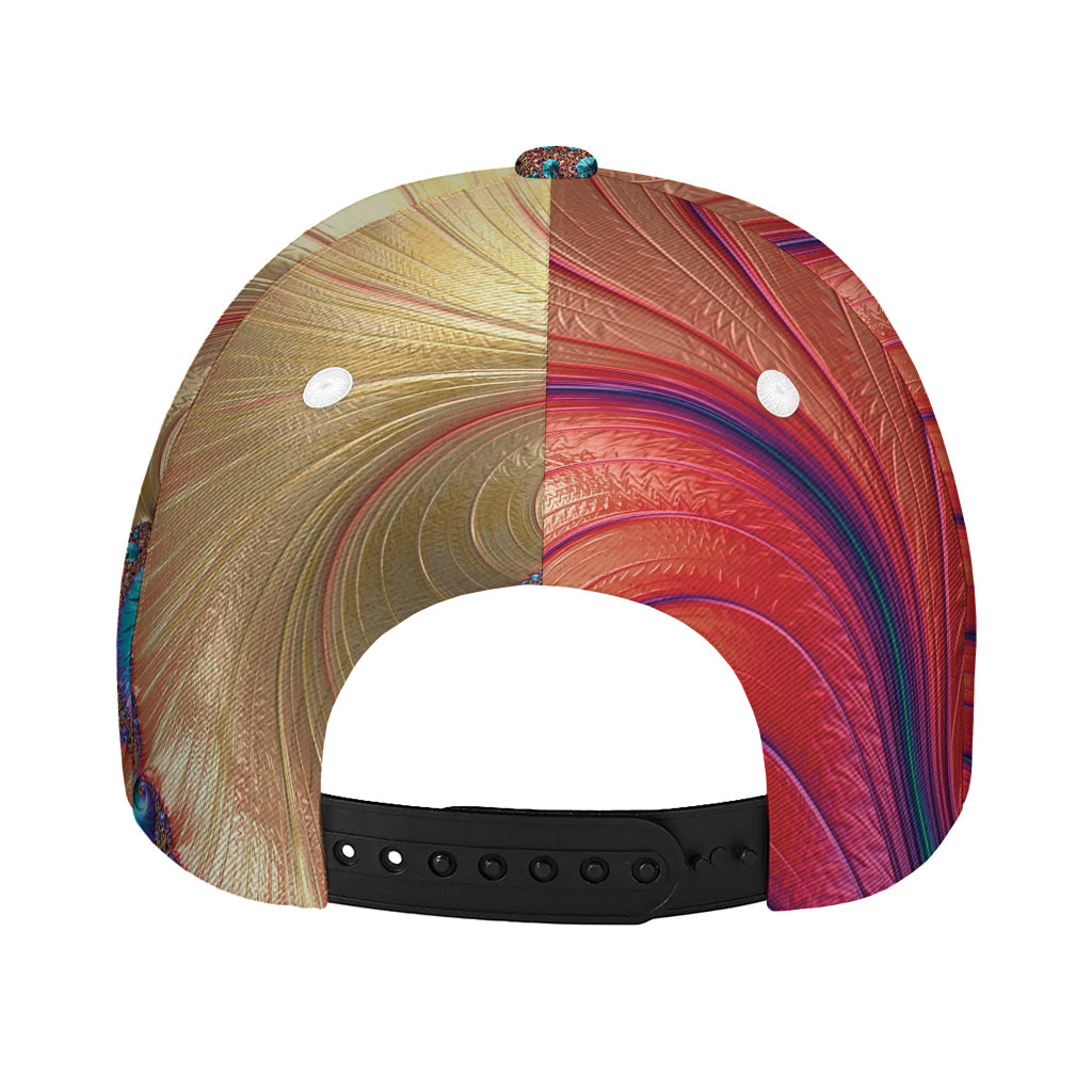 Infinite Fractal Print Baseball Cap