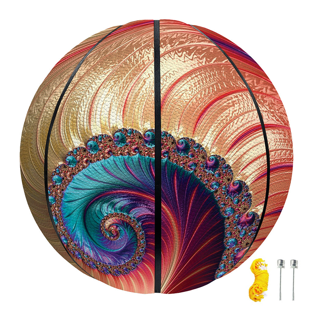 Infinite Fractal Print Basketball