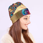 Infinite Fractal Print Beanie