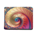 Infinite Fractal Print Bifold Wallet