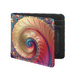 Infinite Fractal Print Bifold Wallet
