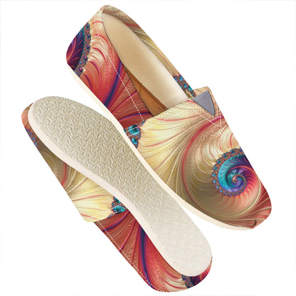 Infinite Fractal Print Casual Shoes