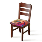Infinite Fractal Print Chair Cushion Cover