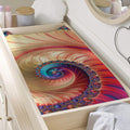 Infinite Fractal Print Changing Pad Cover