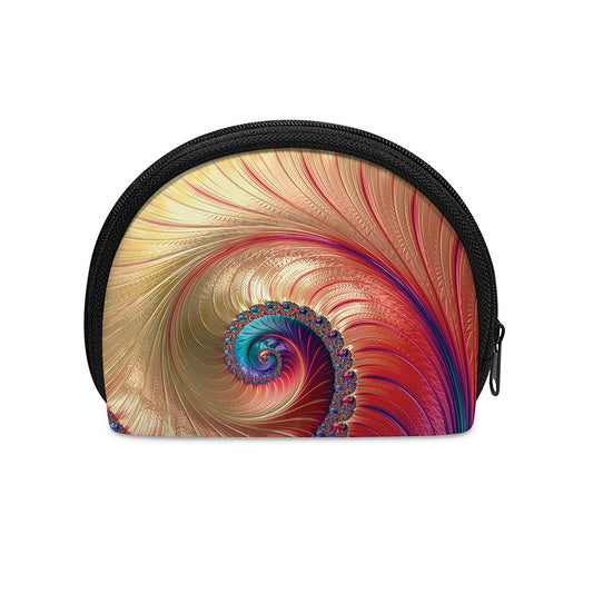 Infinite Fractal Print Coin Purse