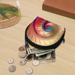 Infinite Fractal Print Coin Purse