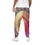 Infinite Fractal Print Cotton Pants