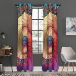 Infinite Fractal Print Curtain