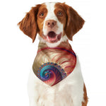 Infinite Fractal Print Dog Bandana