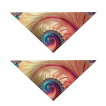 Infinite Fractal Print Dog Bandana