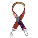 Infinite Fractal Print Dog Seat Belt