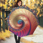 Infinite Fractal Print Foldable Umbrella