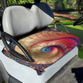 Infinite Fractal Print Golf Cart Seat Cover