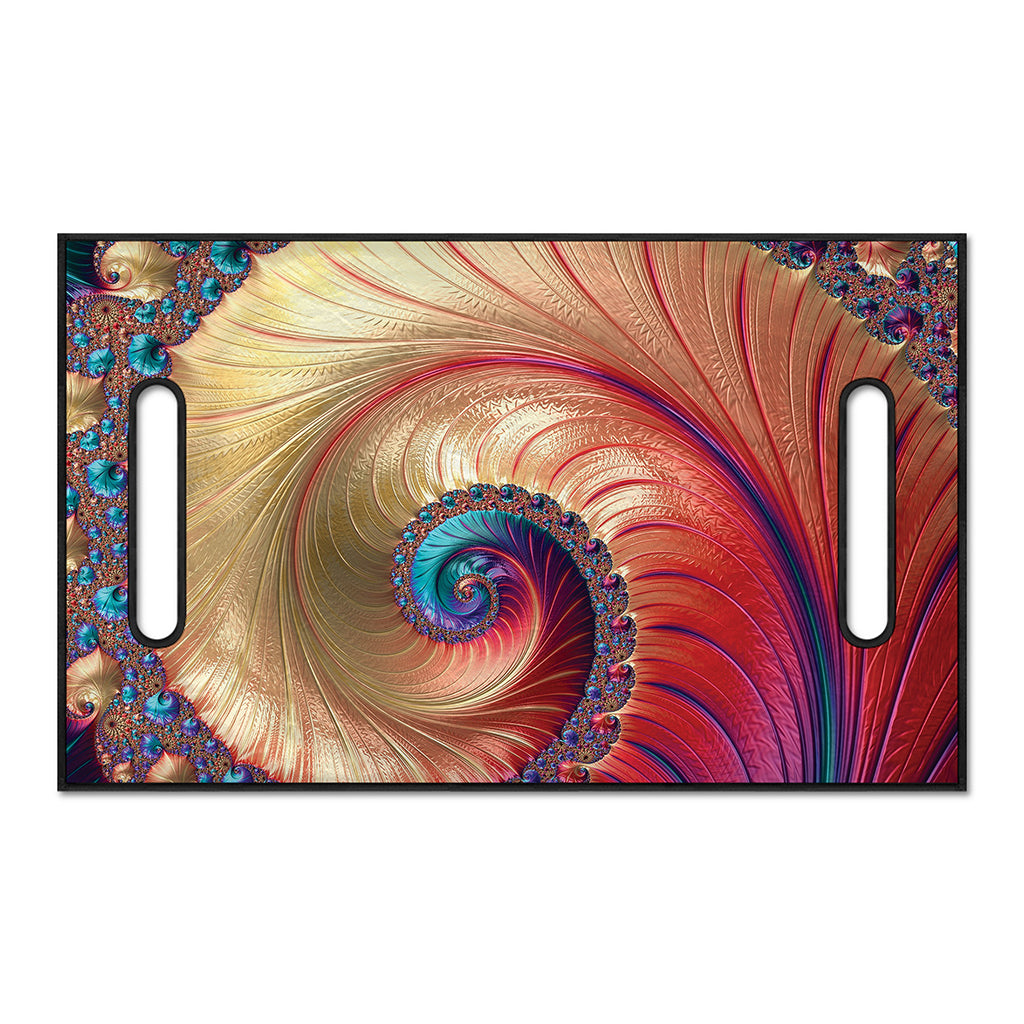 Infinite Fractal Print Golf Cart Seat Cover