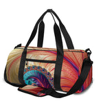 Infinite Fractal Print Gym Bag