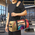 Infinite Fractal Print Gym Bag