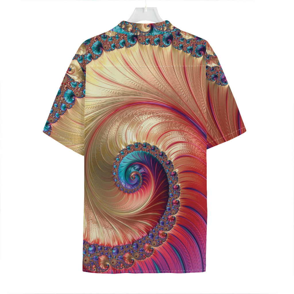 Infinite Fractal Print Hawaiian Shirt