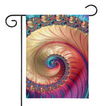 Infinite Fractal Print House Flag