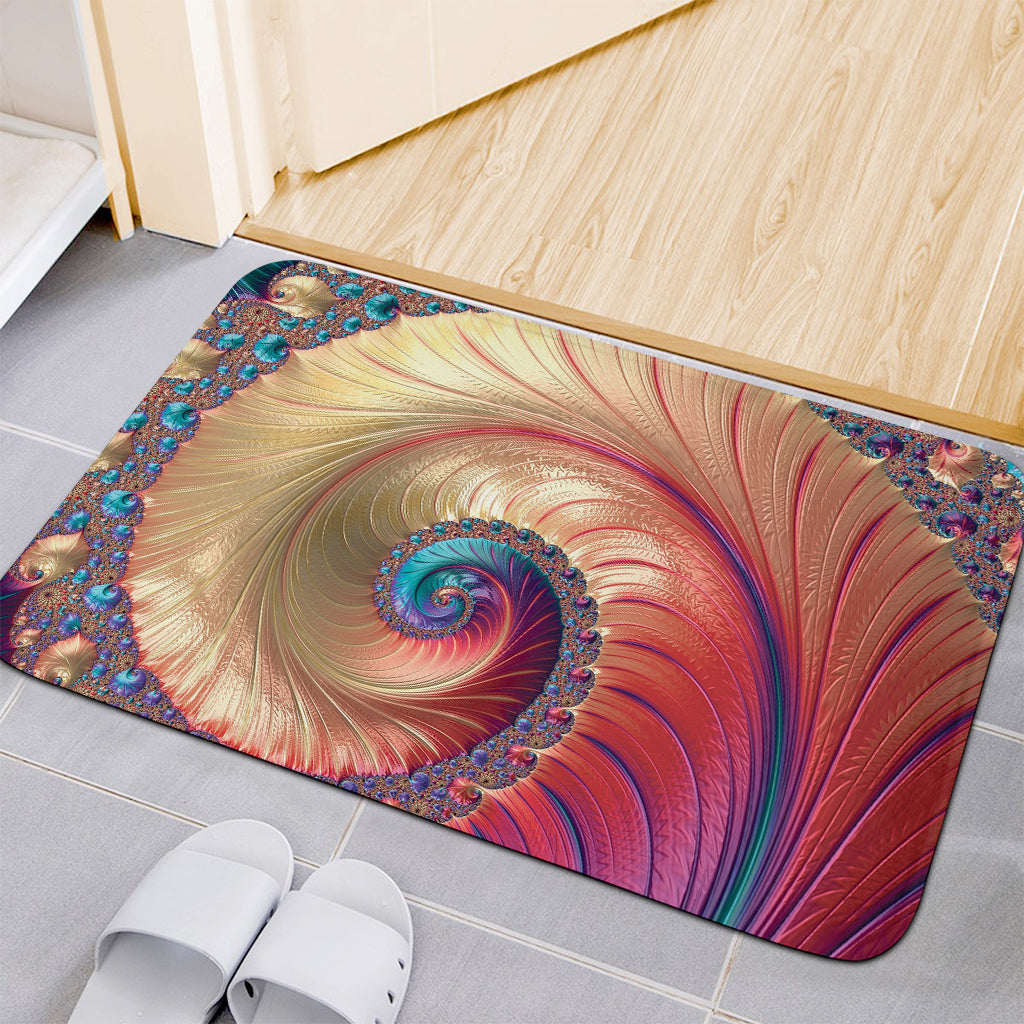 Infinite Fractal Print Indoor Door Mat
